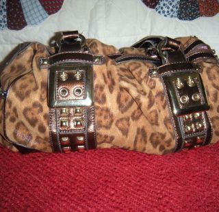kathy van zeeland cheetah in Handbags & Purses