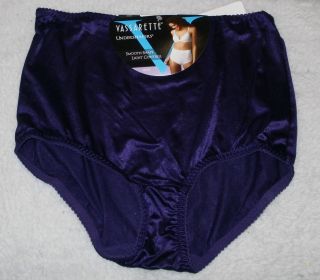 Vassarette Undershapers Light Control Shaper Brief XL Purple Pantie
