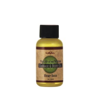 EARTHLY BODY HEMP SEED MASSAGE AND BODY OIL 1 oz