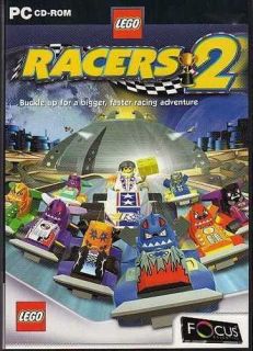 LEGO Racers 2 (PC CD ROM 2002) Mario Kart style racing5 worlds;24 