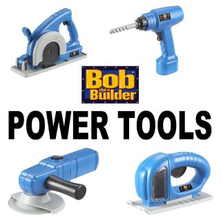 Bob the Builder Power Tools; Drill, Jigsaw, Circular Saw, Grinder 