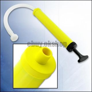 Hand Suction Air Pump For Storage Vacuum Compressed Bag Yellow
