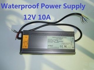   Treiber 12V 10A 120W LED Driver Power Supply Waterproof Outdoor