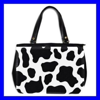 Oversize Office Handbag COW ANIMAL PRINT Pattern Skin (27155028)