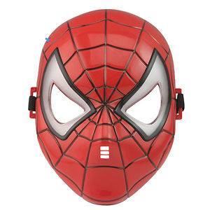  Man Mask with Light Kid Mask Halloween Costume Party Character Toy