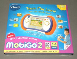   Childrens Kids Touch Handheld Learning System w Motion Games NEW