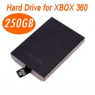 250GB Internal HDD Hard Drive Disk for Xbox360 XBOX 360 S Slim Games 