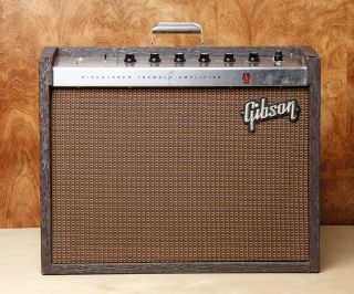 Vintage 1960s Gibson Discoverer GA 8T Tremolo Tube Amplifier Amp