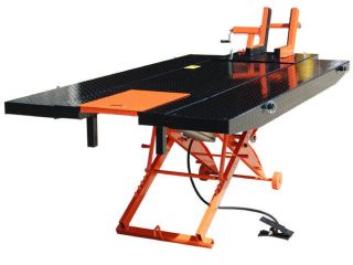 NEW Titan 1000D XLT 1000 lb Motorcycle Lift Lifting Table With Side 