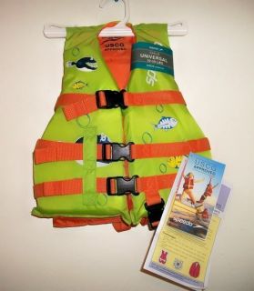 NEW USCG Approved childs Life Jacket Preserver Vest