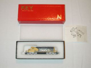 Key Model Train AT & SF Locomotive SD40 2 Santa Fe 5030 atsf Fine N 
