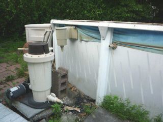   Swimming Pool Above ground 4 Ft high with Filter, Vacuum,& all Acc
