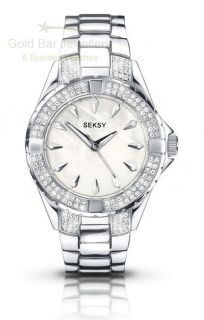 Seksy Intense by Sekonda Ladies Crystal Set Bracelet Watch 4522 RRP £ 