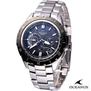 CASIO Oceanus Solar Radio Titanium Watch OCW P600TD 1A Made in Japan