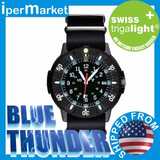   THUNDER by mbm SWISS producer of Traser Tritium Watch MADE 4 DARKNESS