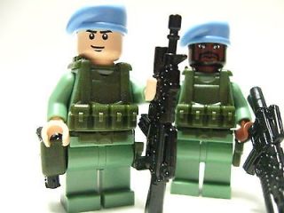 Lego custom U.N. SOLDIERS Marine Navy Seal Army Delta trooper U.N 