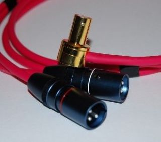 JELCO XLR TONEARM CABLE WITH 90 DEGREE DIN CONNECTOR