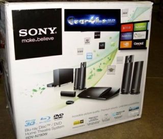 Sony BDV N790W 5.1 Home Theater Surround Sound System 3 D Blu ray 