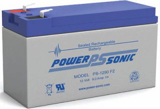 Power Sonic UB1290 12V 9Ah 6FM9 Wheelchair Scooter SLA AGM Battery