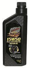 Champion Full Synthetic High Zinc SAE 15w 50 Racing Oil 1 Case (12 