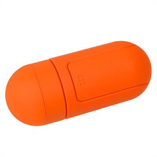   vibe 3.5mm Mini Portable Mobile Music Device Create Speaker Orange