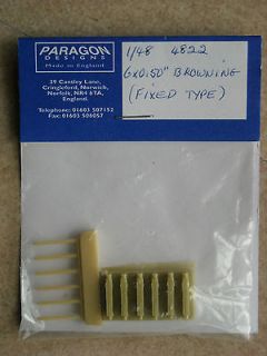 Paragon Designs 1/48 #4822 6X0.50 Browning (Fixed Type)