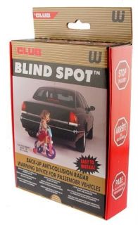 Club BLIND SPOT Back Up Anti Collision RADAR Protect Family, Self 