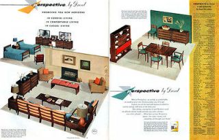 Drexel Furniture PERSPECTIVE Milo Baughman LIVING ROOM Dining BEDROOM 