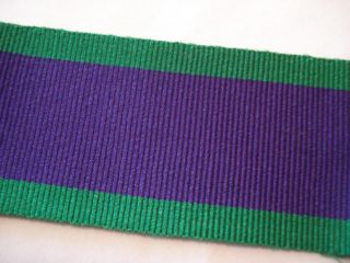 GSM 1962 Medal Ribbon, Full Size, Army, British, Military, 1964 