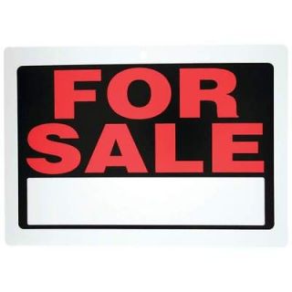 New FOR SALE Sign Red White Home Auto Boat Car RV Motorcycle ATV 