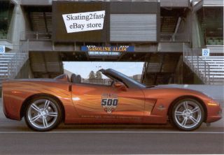 2007 Indianapolis 500 Chevrolet Corvette Pace Car Post
