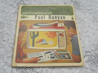   Tell Picturesound Program Paul Bunyan General Electric 1964 ST 112