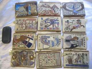 Ancient Egyptian Pharaohs wallet Coin purse Cell Phone Case Mobile 