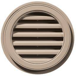 New Vinyl 18 Louvered Round Gable Vent* Many Options