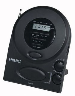 NEW Homedics Envirascape Sound Spa Alarm Clock Radio