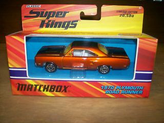 Matchbox Super Kings 1970 Plymouth Roadrunner