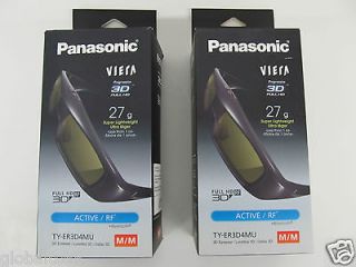 Pack* Panasonic VIERA Progressive Active 3D Full HD Glasses TY 