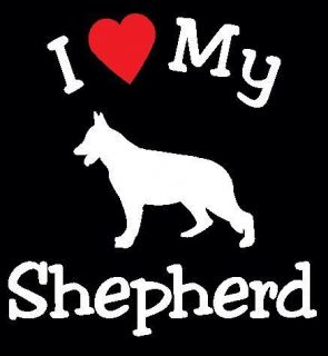   best friend is a German Shepherd Dog vinyl car window decals stickers