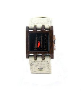 New Authentic Mistura Timepieces Quadrato Collection Hollister Ebony 