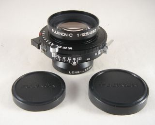 Fuji Fujinon 450mm C f12.5 lens in Copal No. 1 shutter lens MINT RARE