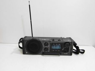 SCARCE SONY ICF 6000W PSB / AM / FM 3 BAND RECEIVER BOOMBOX RADIO HARD 