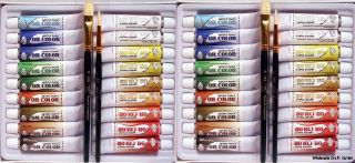 ROYAL Artist Paint Oil Color  LOT OF TWO 18 PC SETS with 4 Free 