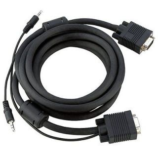 vga cable with audio in Monitor/AV Cables & Adapters