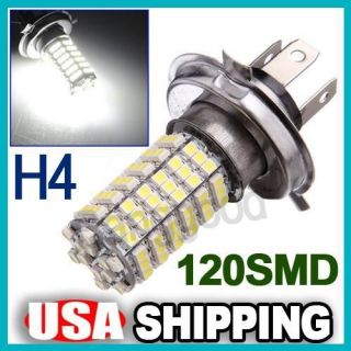   3528 SMD H4 White Fog Driving Parking Light Headlight Lamp Bulb 12V