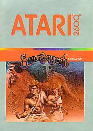 Atari 2600 Game SwordQuest Earthworld   for use with   ATARI 2600 Game 