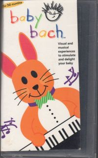 BABY BACH BABY EINSTEINS VHS VIDEO