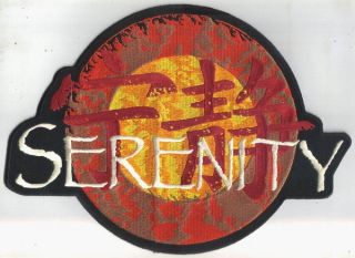 Firefly / Serenity Movie Ship Logo Jacket Die Cut Embroidered Patch 