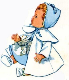 Doll Clothes PATTERN for 19 Toodles Ginette Tiny Tear 1950s dolls 