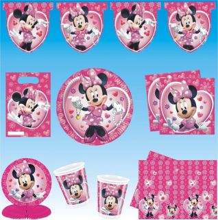   MOUSE Pink Party Items Tableware Decorations All Under One Listing