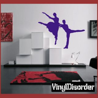 Dance AL 059 Sports Vinyl Decal Car or Wall Sticker Mural Large